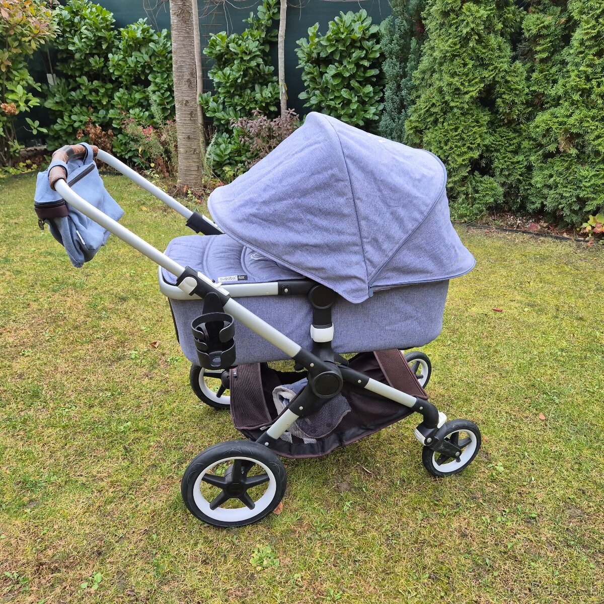 Kočík Bugaboo Fox, farba Blue Melange - 5