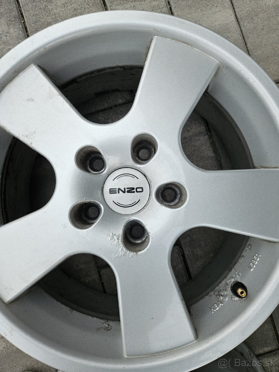 Predam ALU disky Enzo 7Jx16H2 R16 ET38 - 5