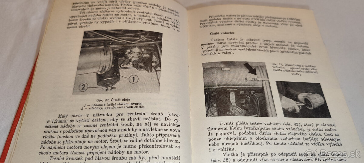 ŠKODA 100 - 110 - 110R kniha údržba a opravy – manuál Š110R - 5