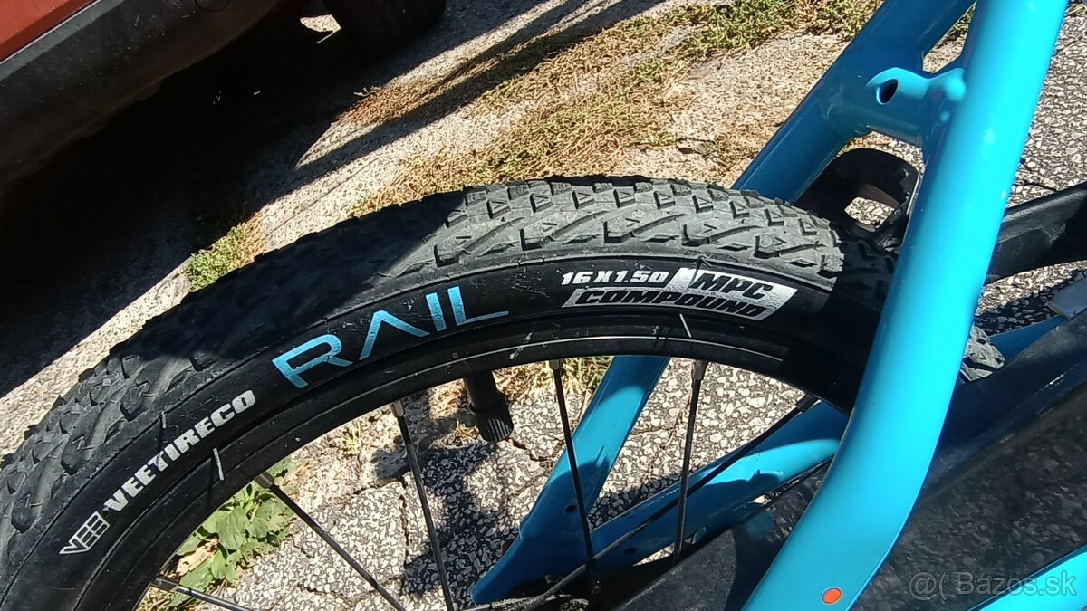 odlahceny detsky bicykel WHITE 16", podobne ako WOOM - 5