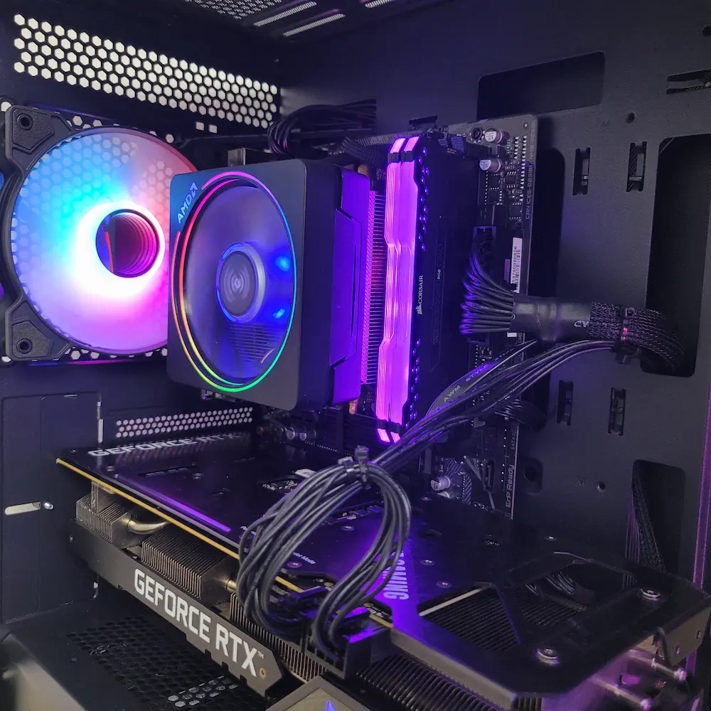 Herné PC A520 3600X RTX3070 16GB 1TB 650W - 5