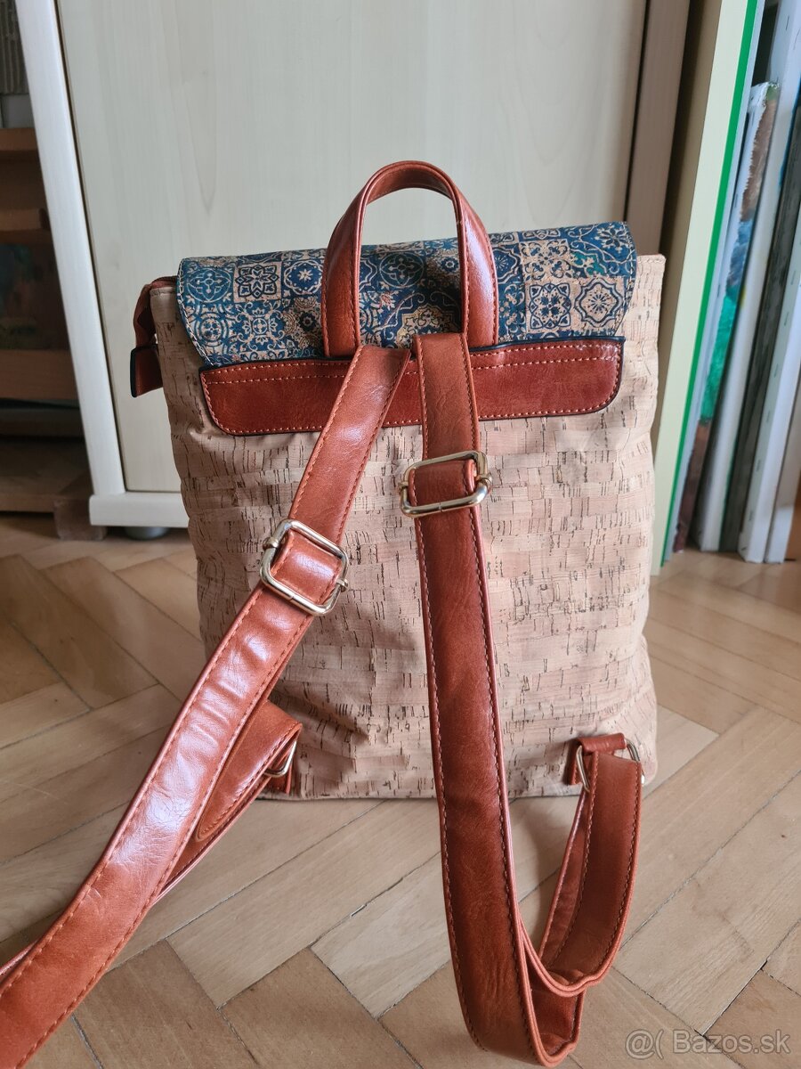 Dámsky korkový ruksak - 5