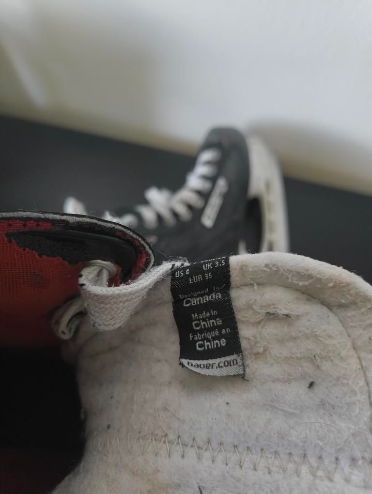 Hokejové korčule Bauer veľkosť 36 - 5