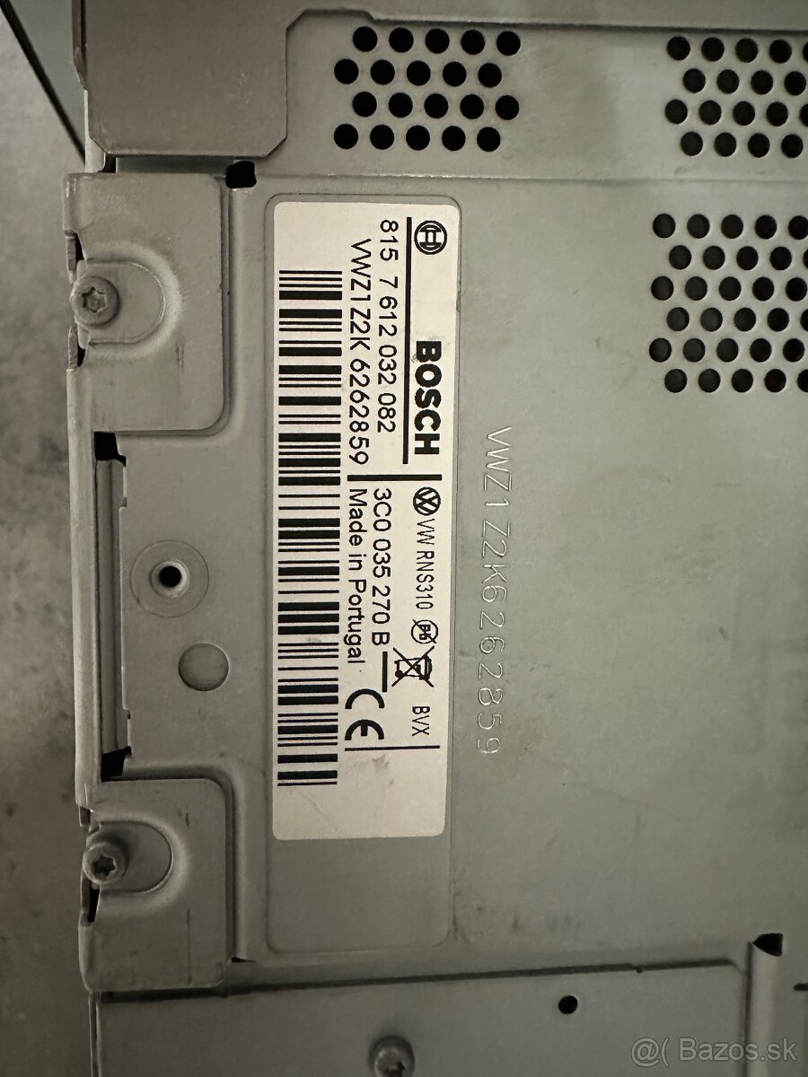 Rádio RNS 310 vw group - 5