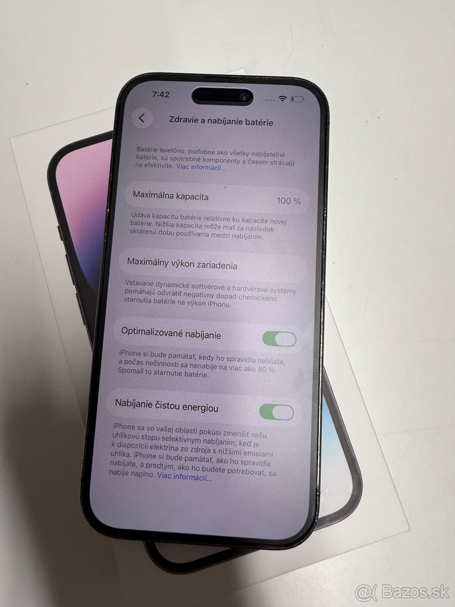 iPhone 14 Pro 128 GB – fialový - 5