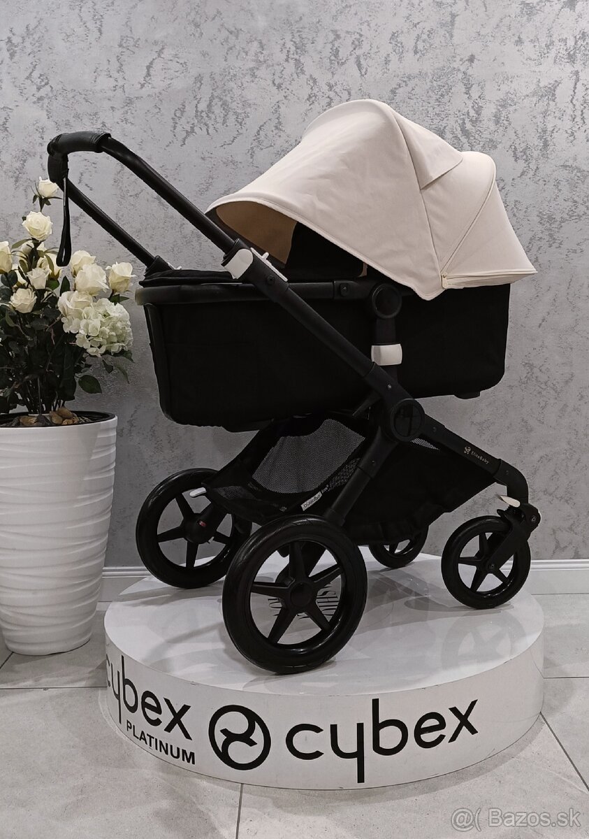 TROJKOMBINÁCIA BUGABOO FOX2 BLACK OFF WHITE - 5