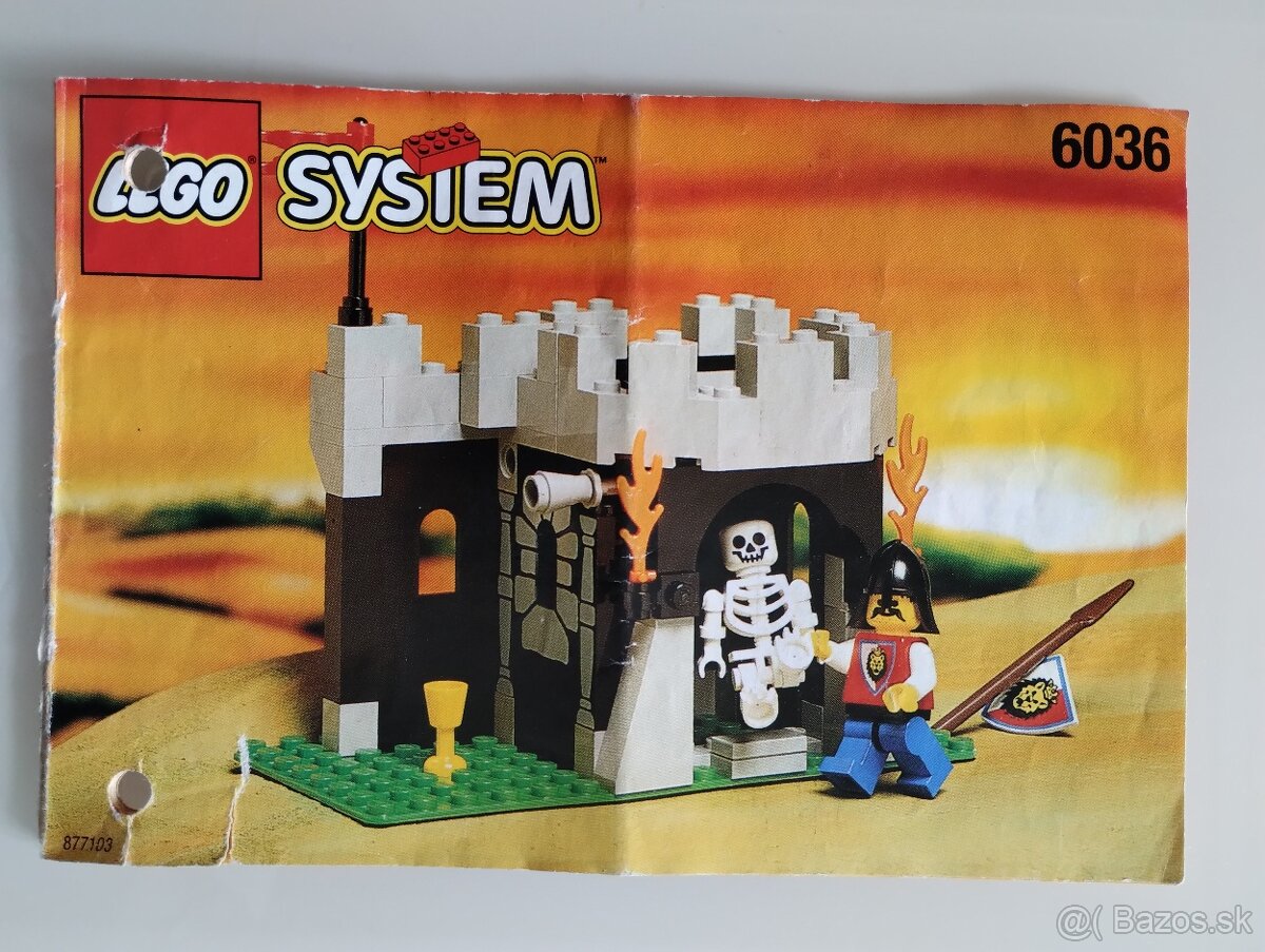 LEGO Castle 6036 Skeleton Surprise s krabicou - 5