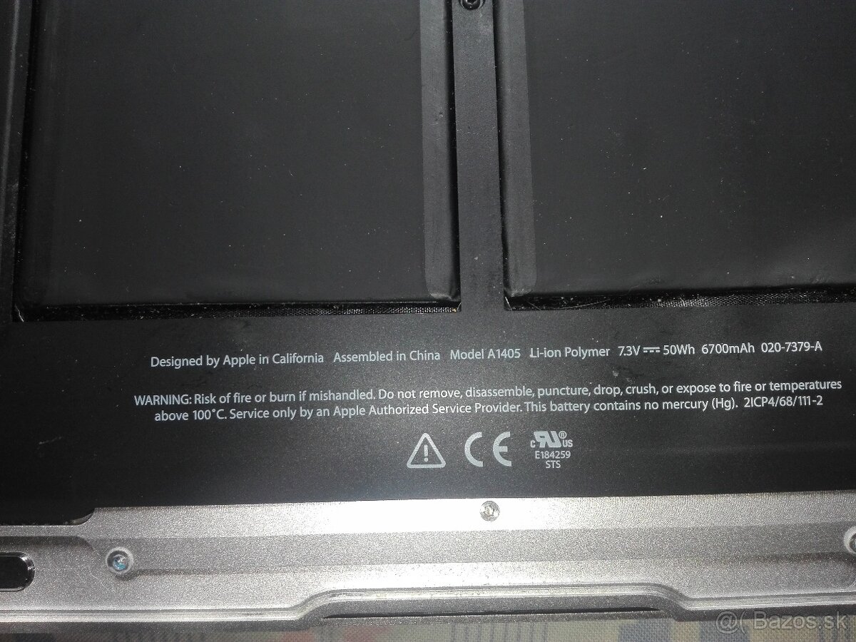 Apple MacBook Air.Mid 2011.A1369. EMC 2469. - 5