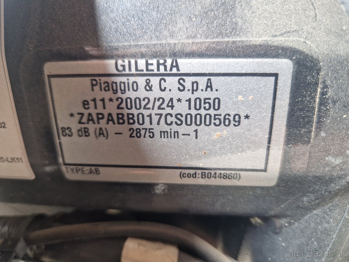Predám cestné enduro Gilera 50cc