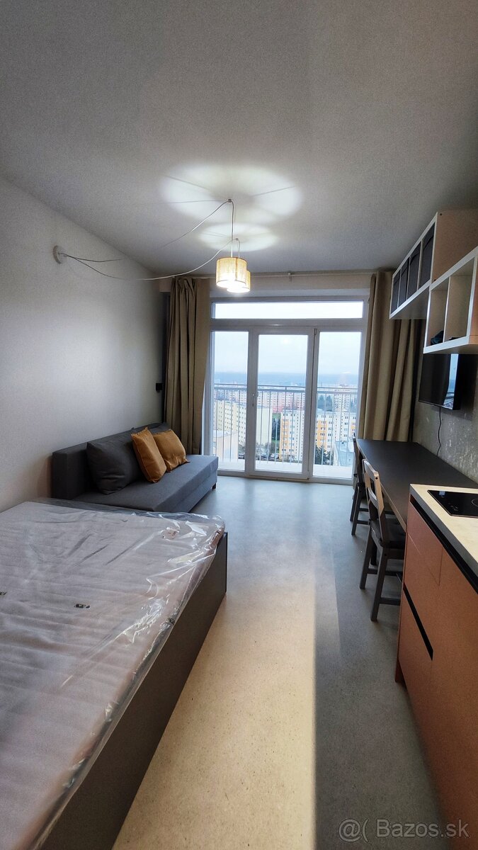 Moderná, úplne nová garsónka na prenájom – Košice, Terasa - 5