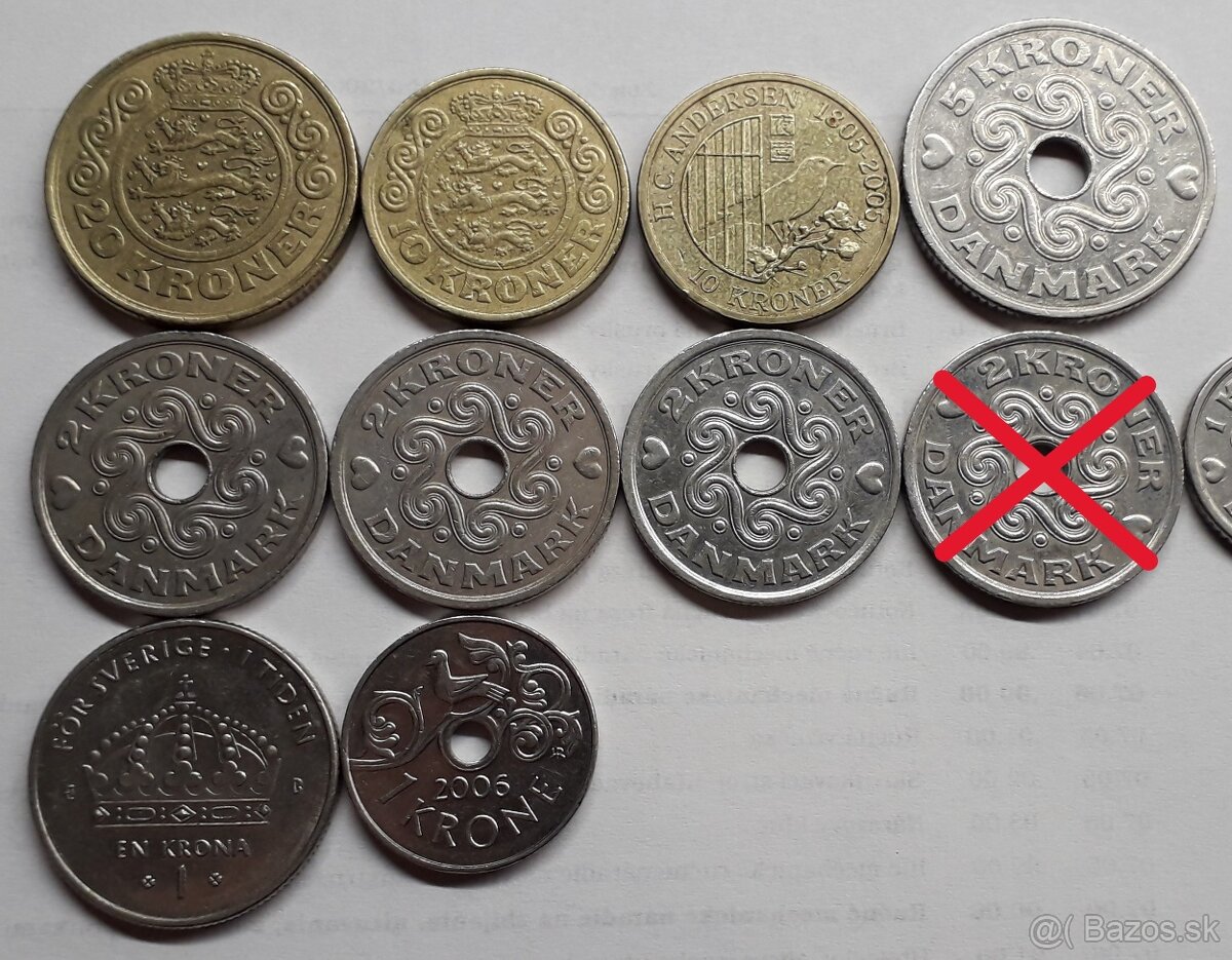 Mince - rôzne štáty - 121 kusov - 5