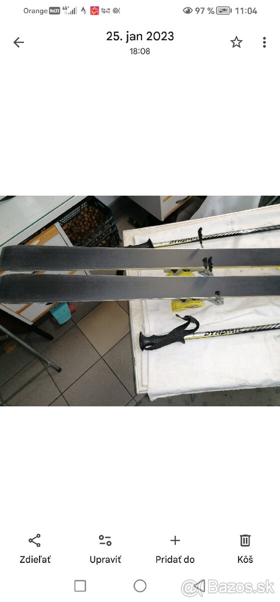 Lyže 170cm,ako nové - 5