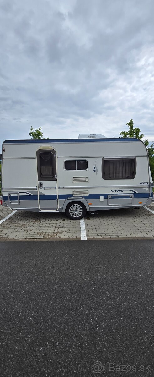 Predám karavan Fendt Saphir 420 klíma, mover, predstan