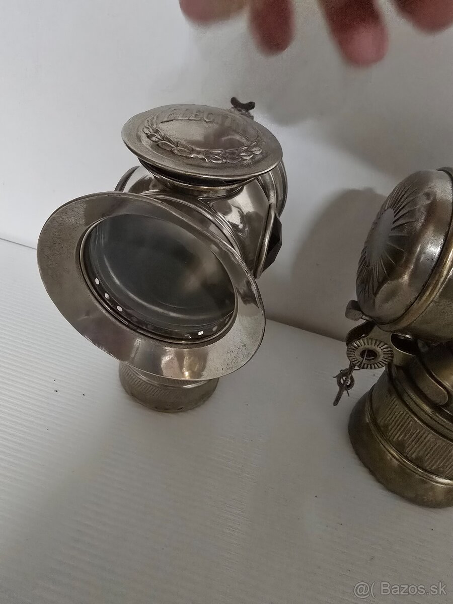 Starožitné lampy na bycigel 6kusi - 5