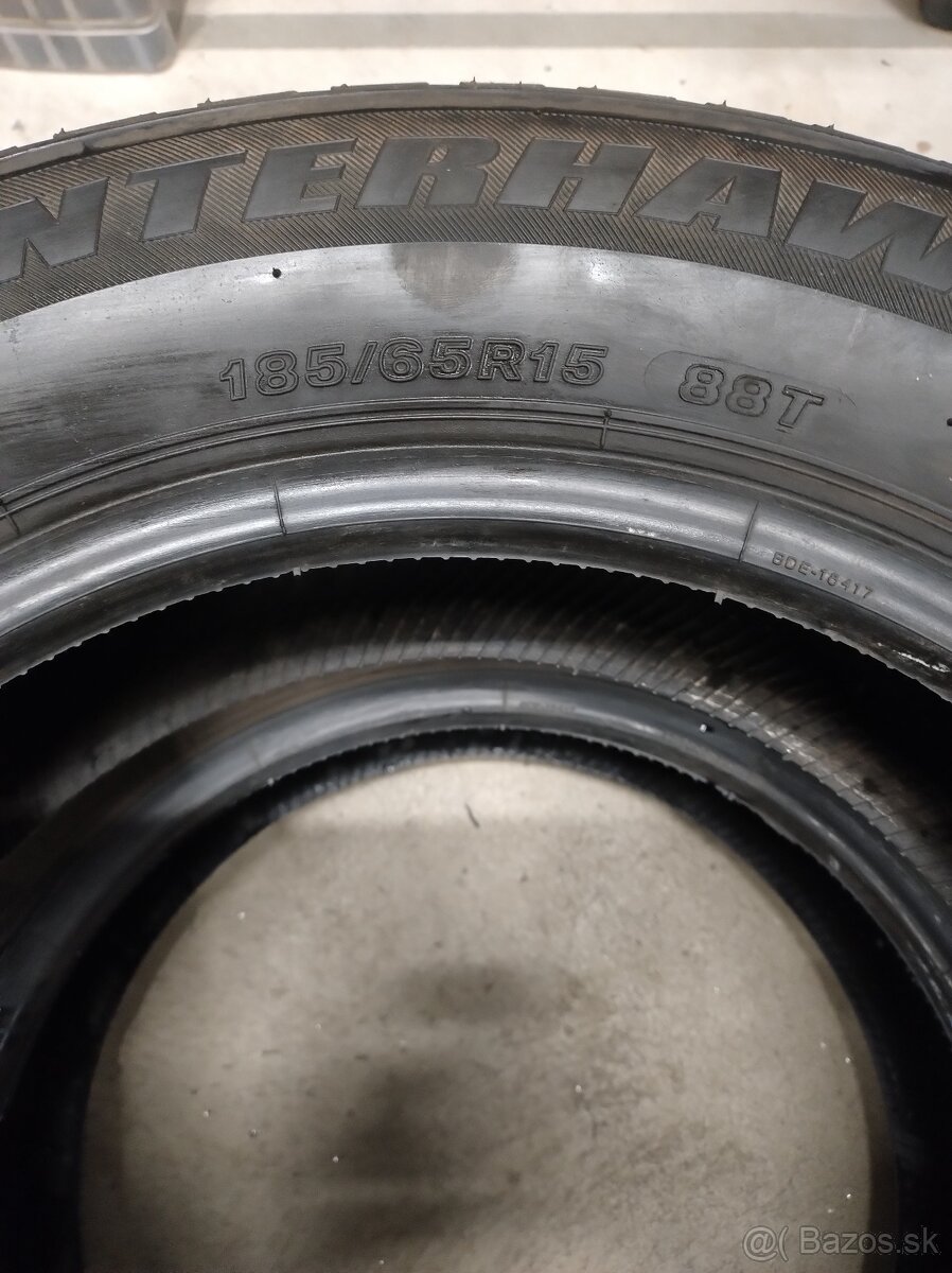 Zimné pneu.Firestone Winterhawk185/65 r15 - 5