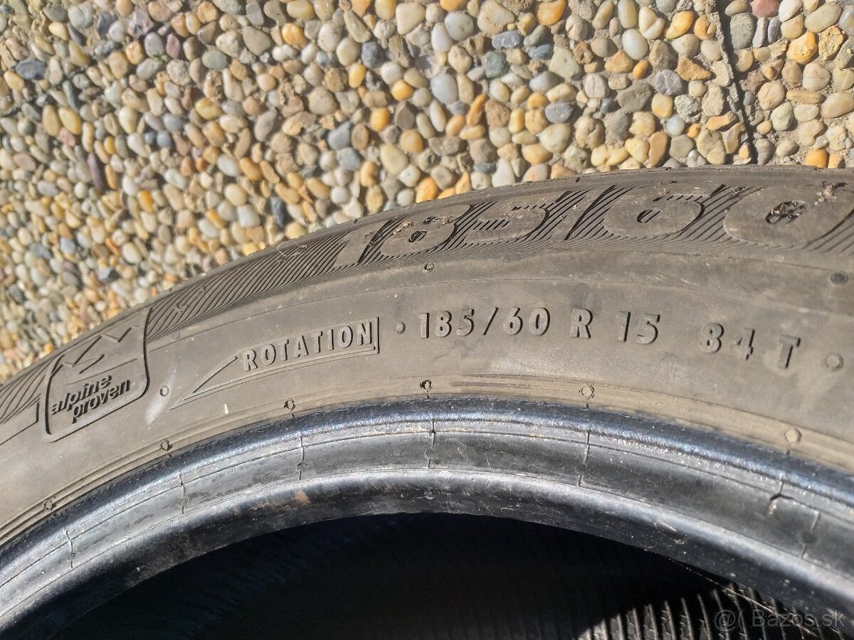 Predam 4ks zimne pneumatiky Semperit 185/60 r15 - 5