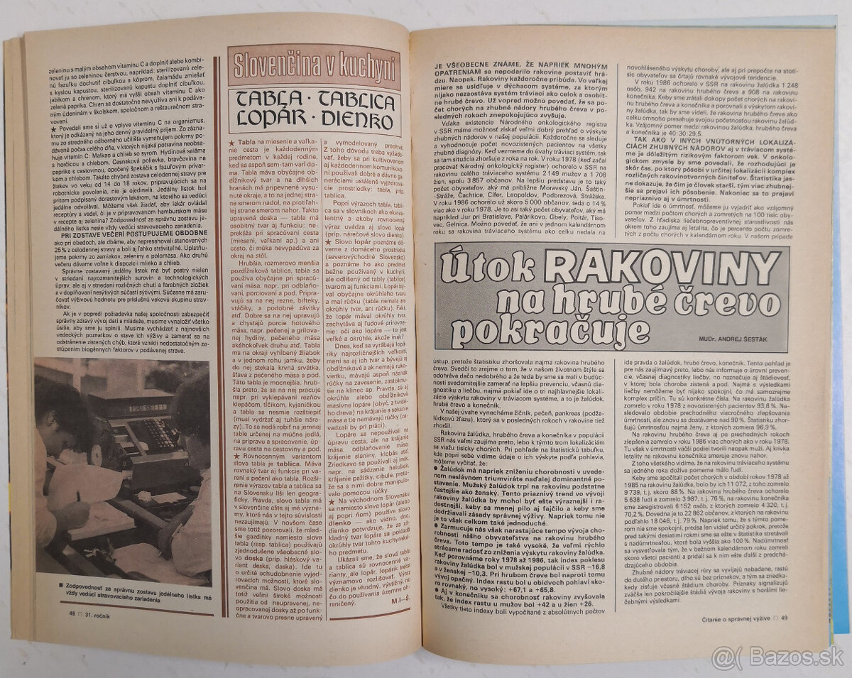 Čítanie o správnej výžive \'90 - 5