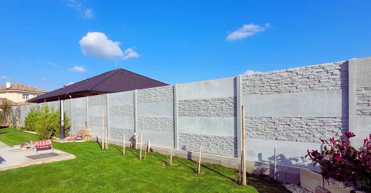 ponúkam betónové ploty na kľúč - 5