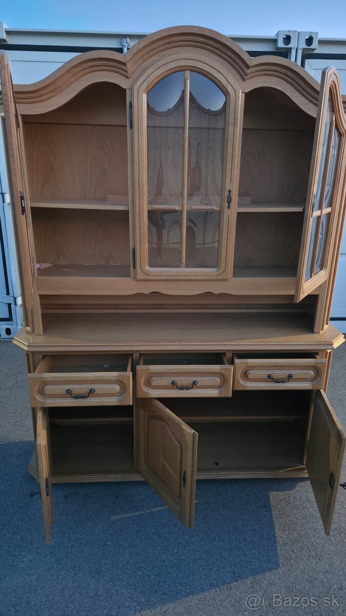 Rustikalna vitrina rustikalna komoda - 5