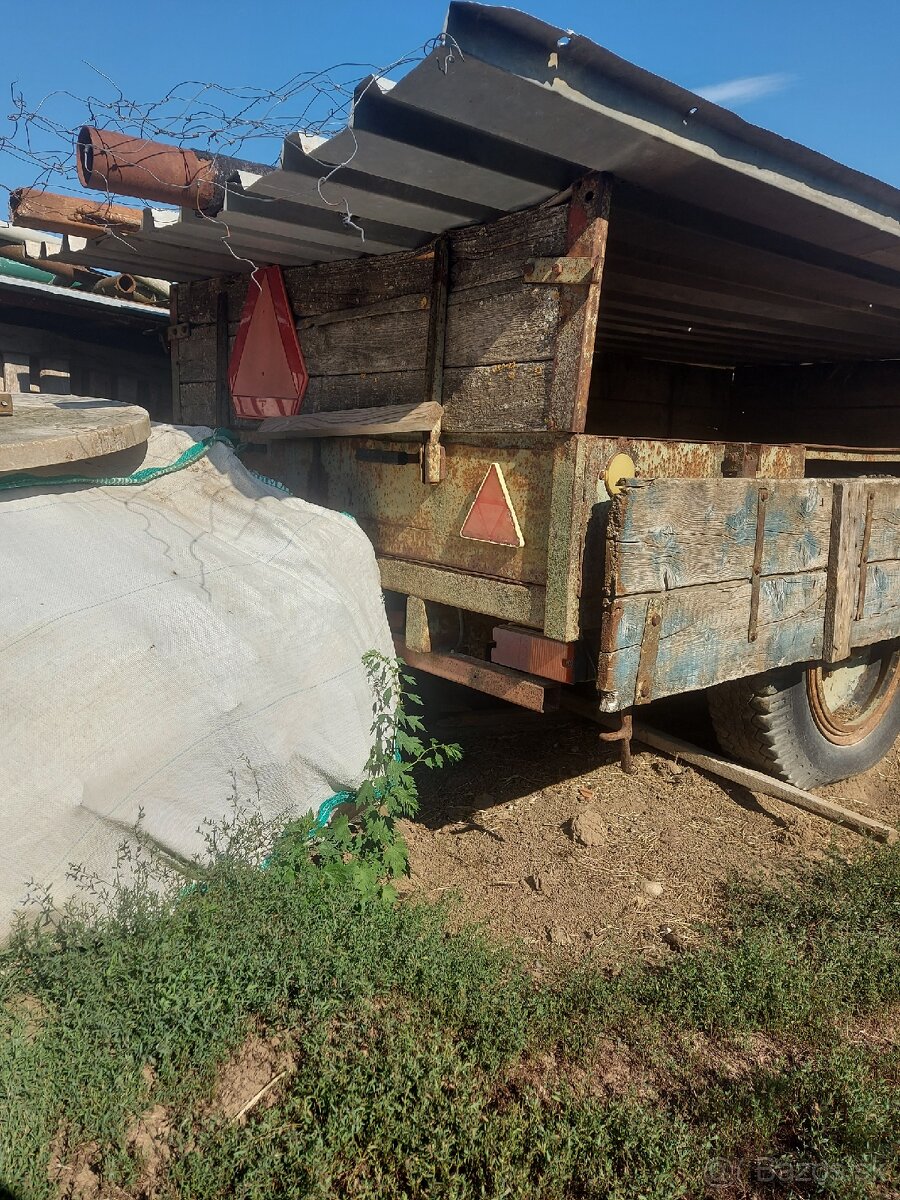 Vlečka za traktor,zetor,klaničak,plaťák - 5
