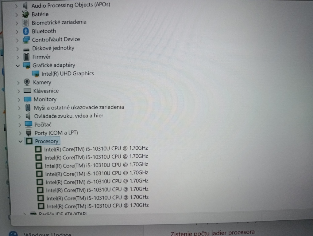 predám Dell Latitude 5410 , Intel i5 . 8gb ram , Win 11 - 5