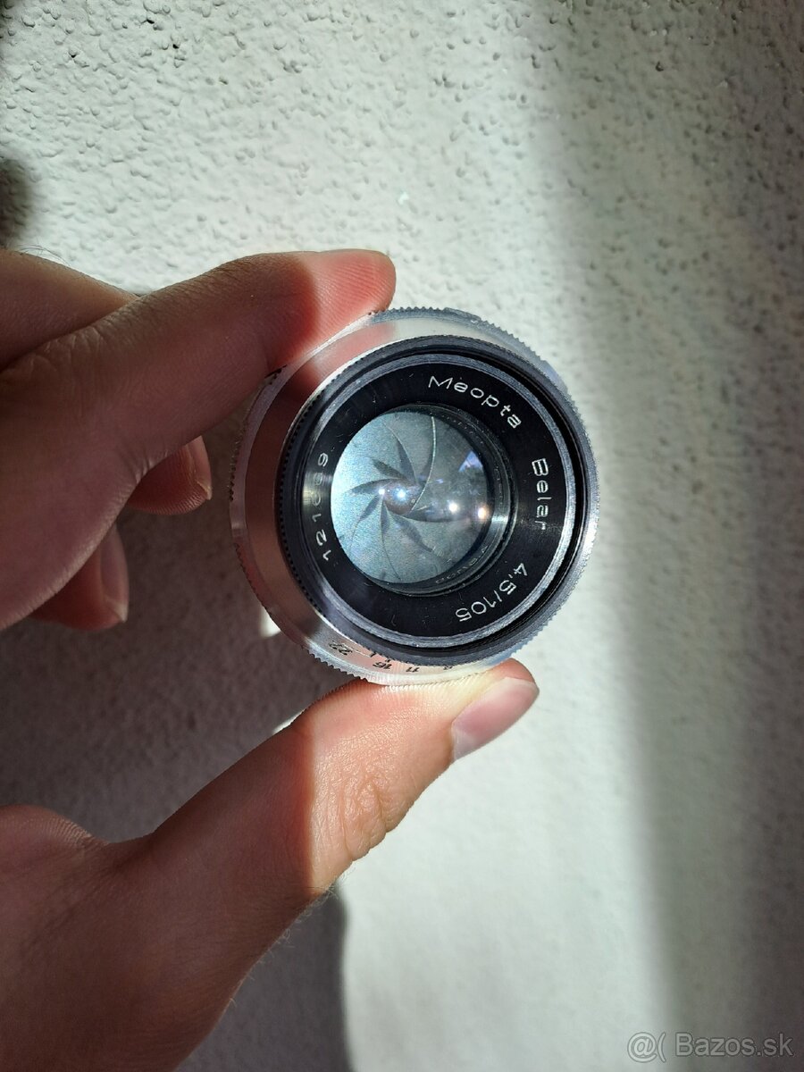 Predám zväčšovací objektív Meopta Belar 4,5/105 - 5