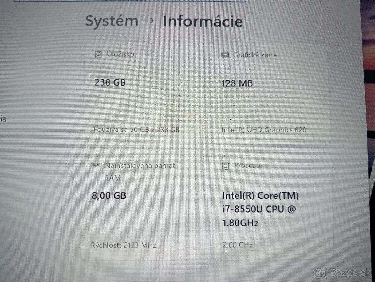 Lenovo thinkpad L480 ,Intel(R) Core™i7 , 8gb ram , ssd - 5