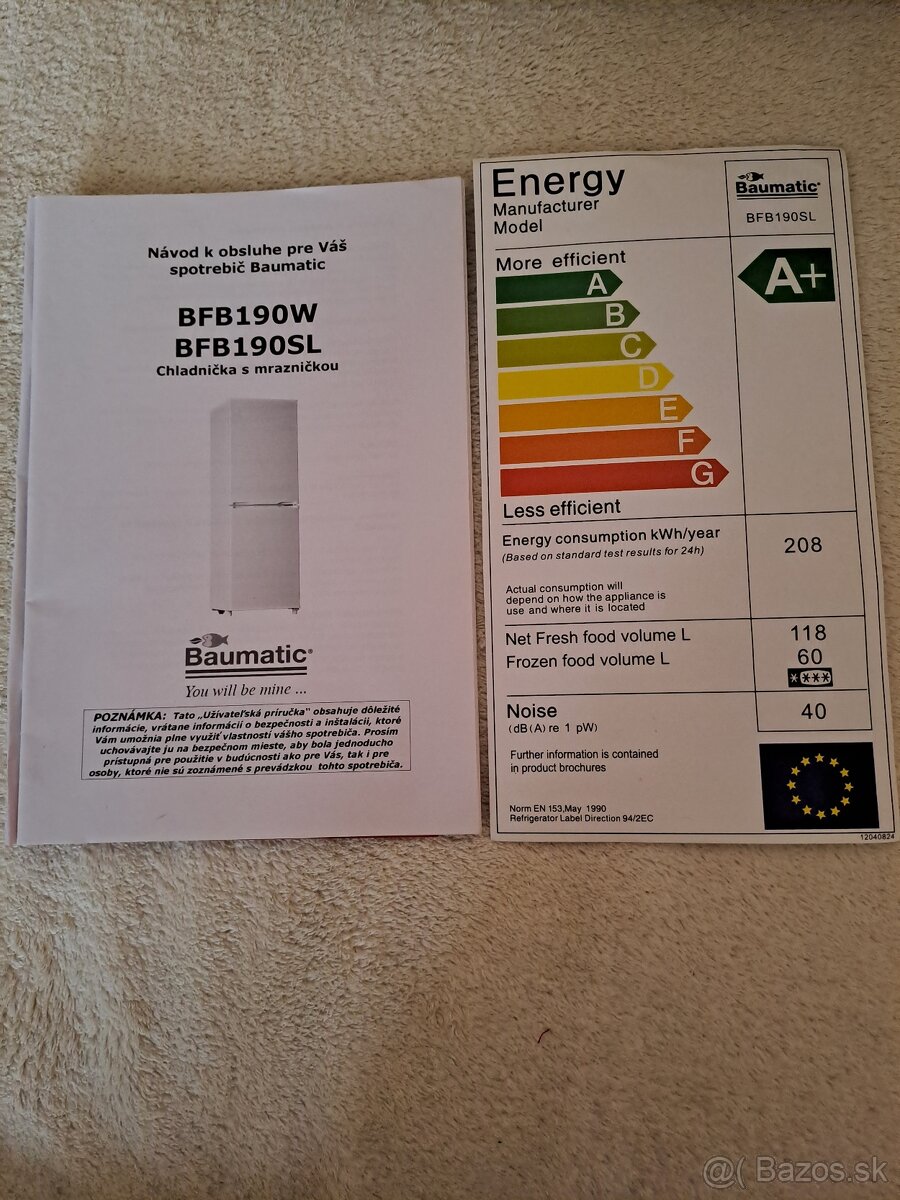 CHLADNIČKA S MRAZNIČKOU - 5