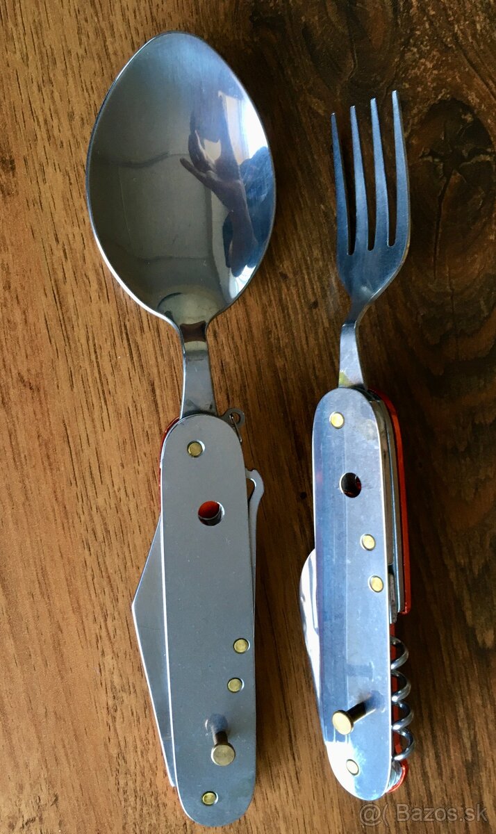 Nôž, kemping príbor, turistický nožík s puzdrom - 5