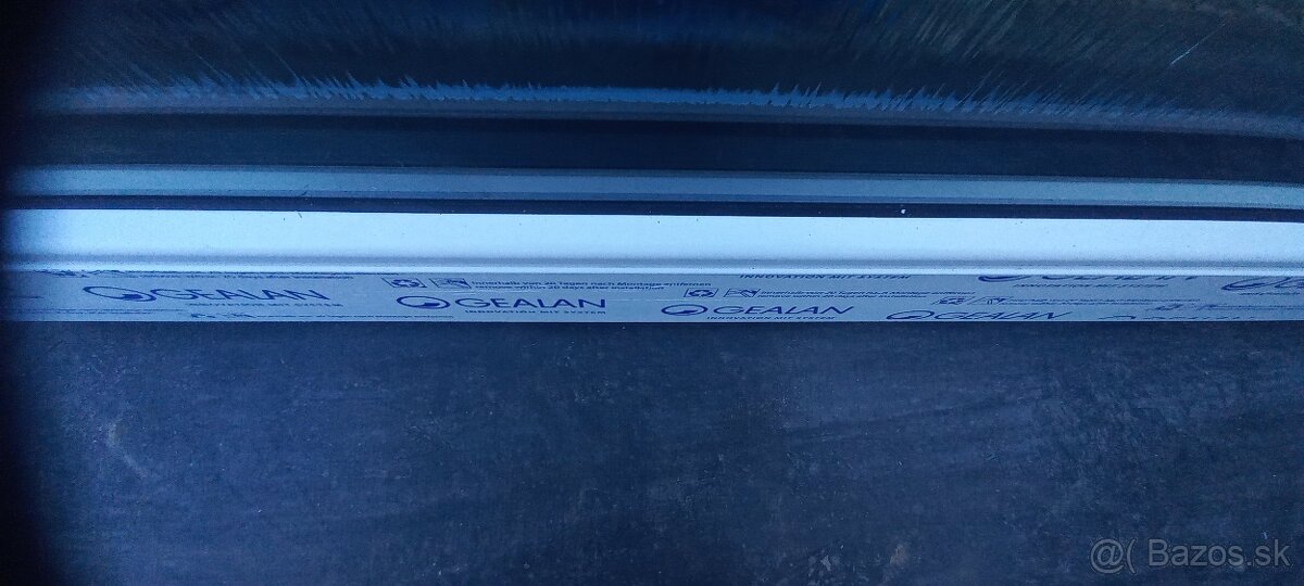 Predám vchod.dvere antracit, zlaty dub, biele,100x210 3sklo - 5