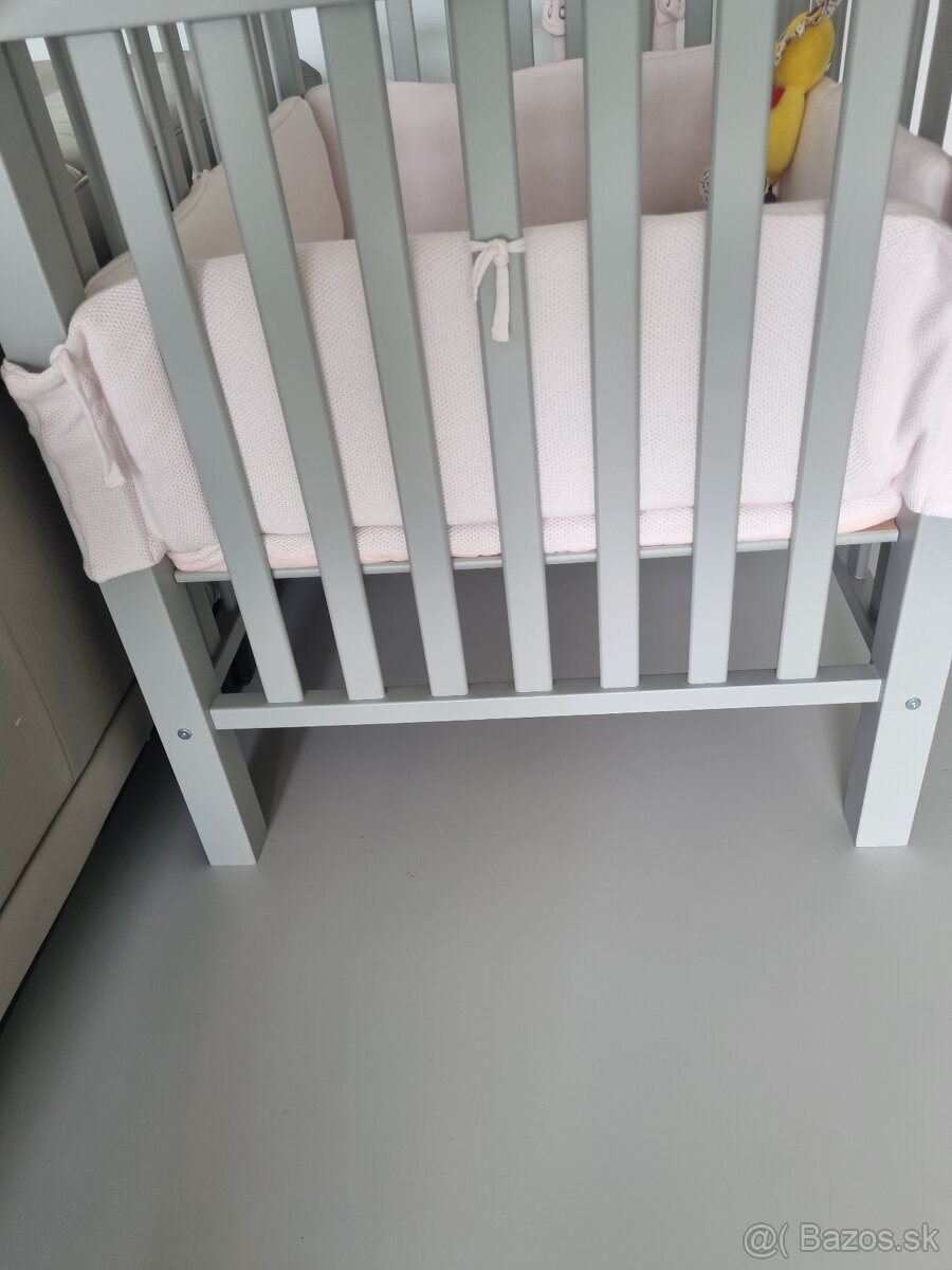 Quax drevená detská ohrádka Marie Lucca 100x80x85 cm - 5