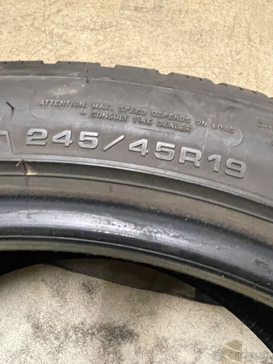 2022 Dunlop 245/45 R19 zimné - 5