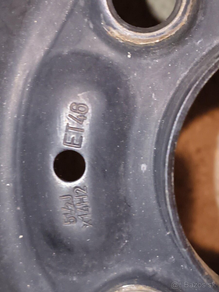 Kolesá 14" Mitsubishi Colt letné - 5