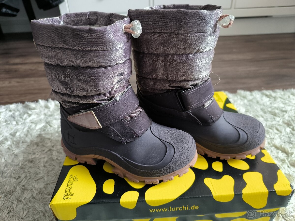 Dievčenské snehule Lurchi veľkosť 29 - 5