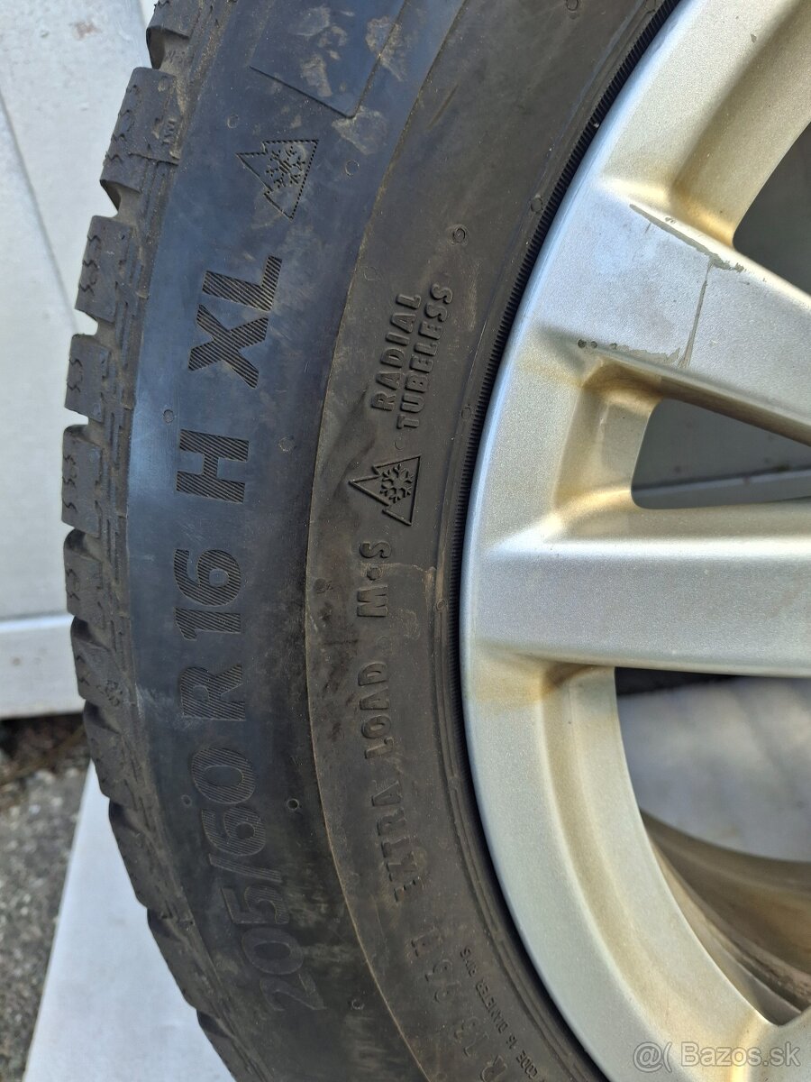 BMW alu disky 16" + pneumatiky - 5