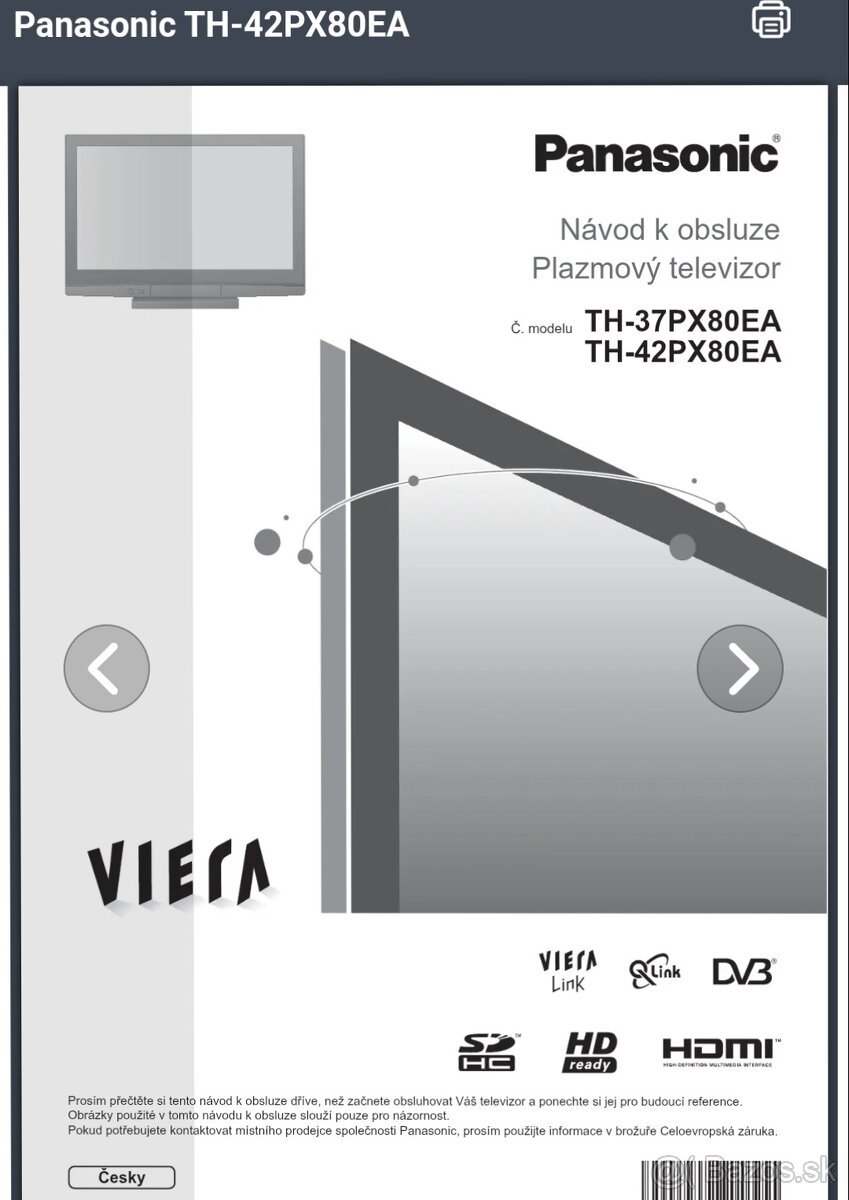 Plazma Panasonic Viera - 5