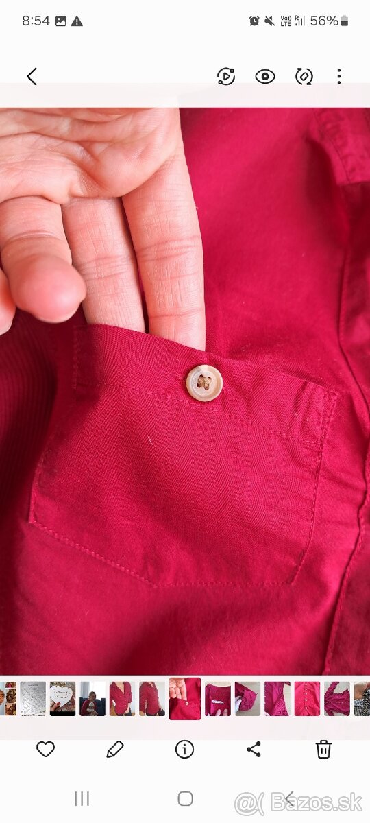 Orsay značková dámska košeľa XS - 5