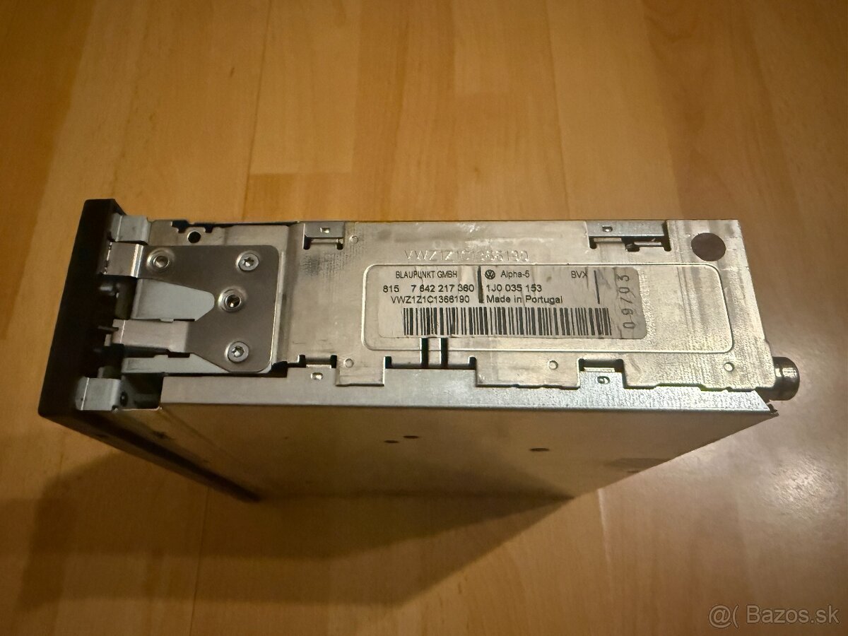 Rádio VW Alpha 5 - 5