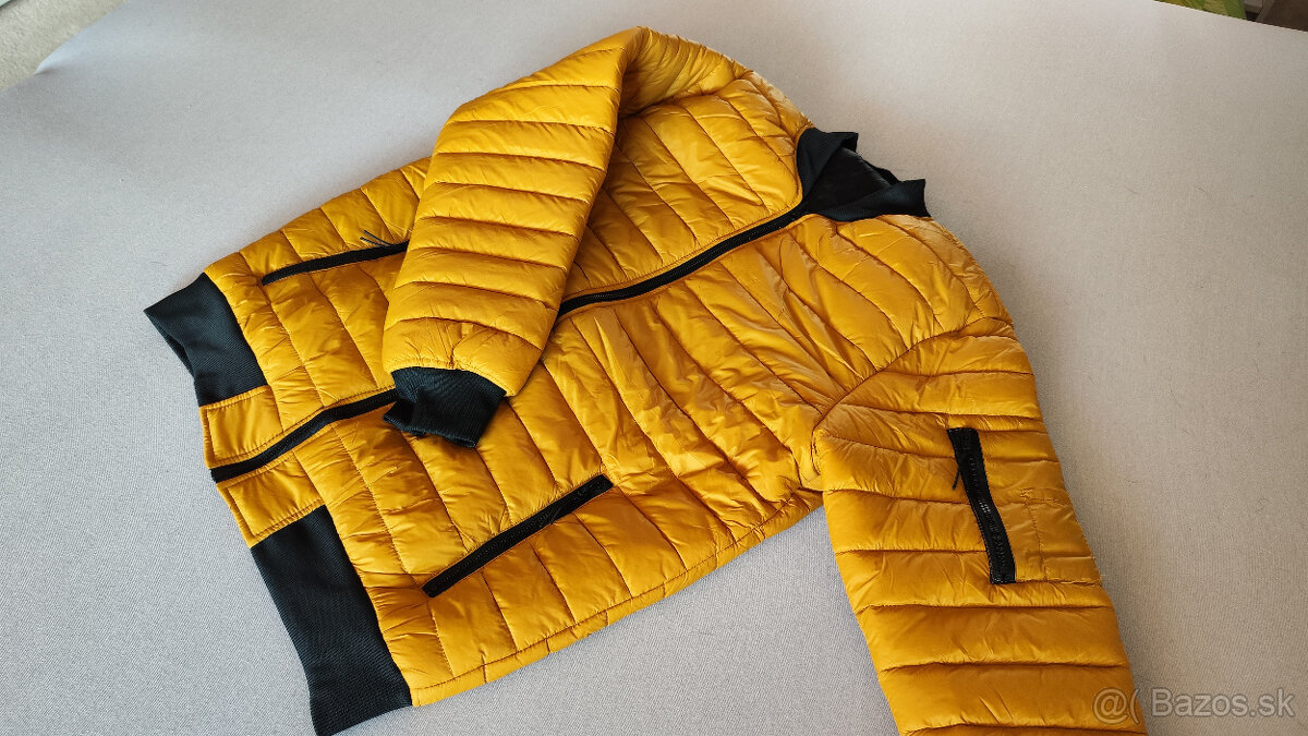 Žltá bomber bunda - 5