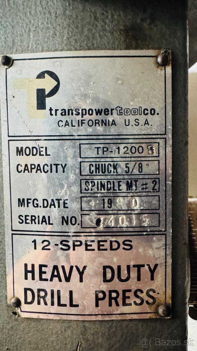 Stĺpová vŕtačka - 5