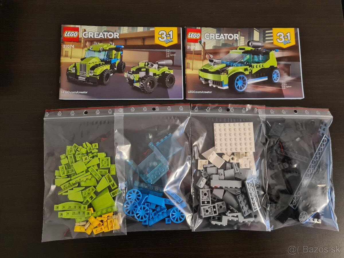 LEGO Creator 3v1 - 31089 Pretekárske auto - 5