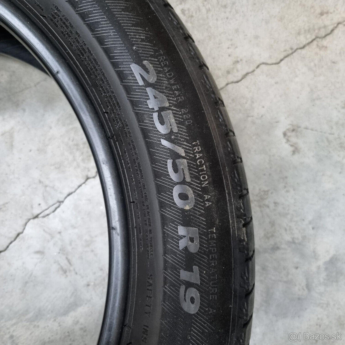 Letné pneumatiky 245/50 R19 MICHELIN RSC - 5
