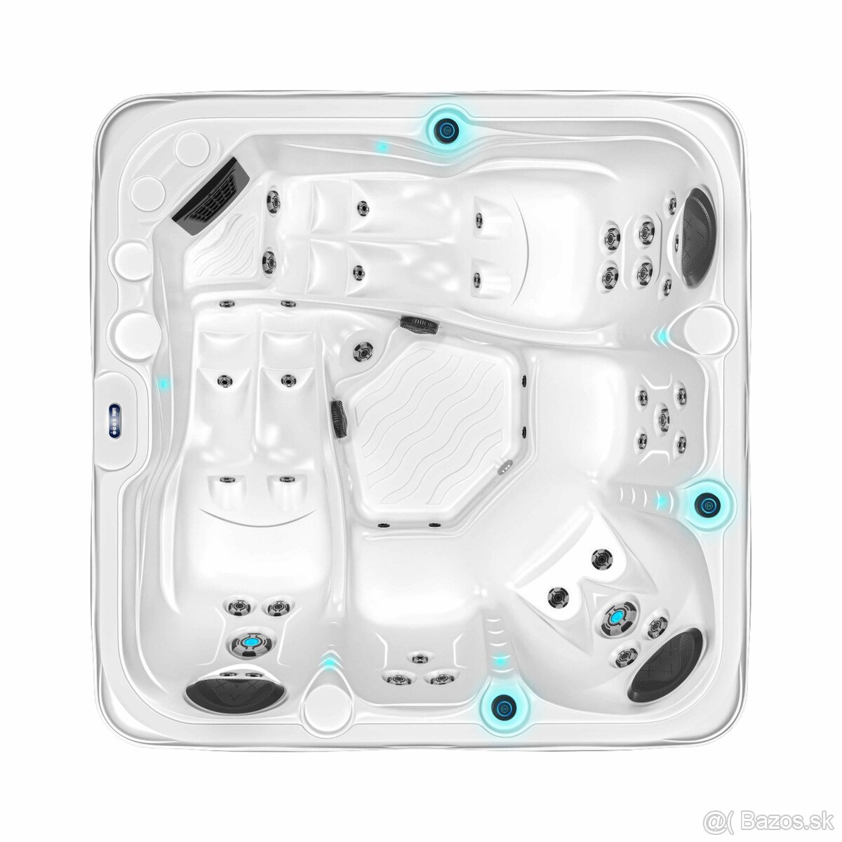 Vírivka, kúpacia kaďa , jacuzzi s pieckou na drevo ZADARMO - 5