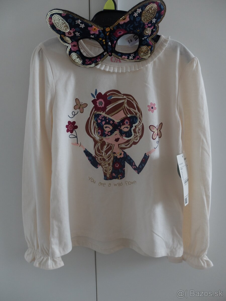 Tričko a škraboška CA 128 - 5