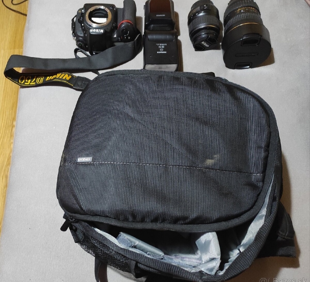 Predám Nikon D750 + Tokina AT-X 16-28 mm f/2,8 - 5