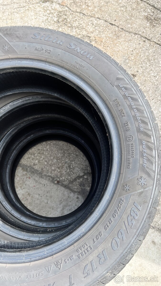 Zimné 185/60 r15 sada - 5