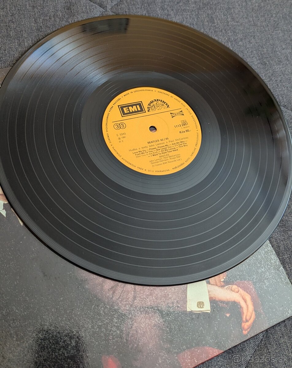 The Beatles - 62/65 LP 1981 Supraphon / EMI EX- - 5