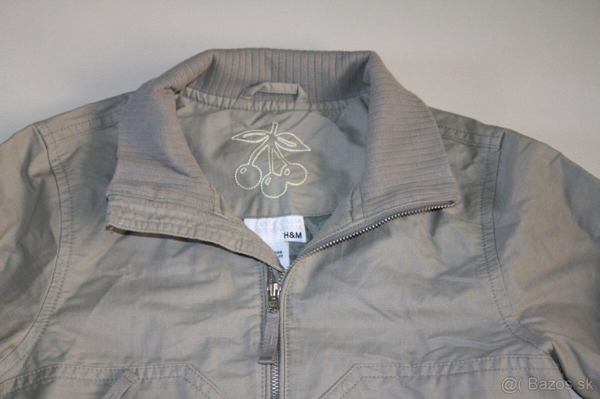 140/146 H&M prechodna bunda,10-11 r. - 5
