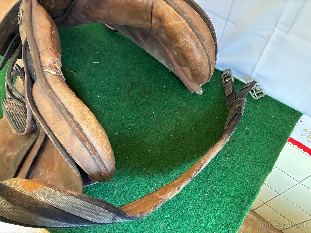 Staré jazdecké sedlo - 5