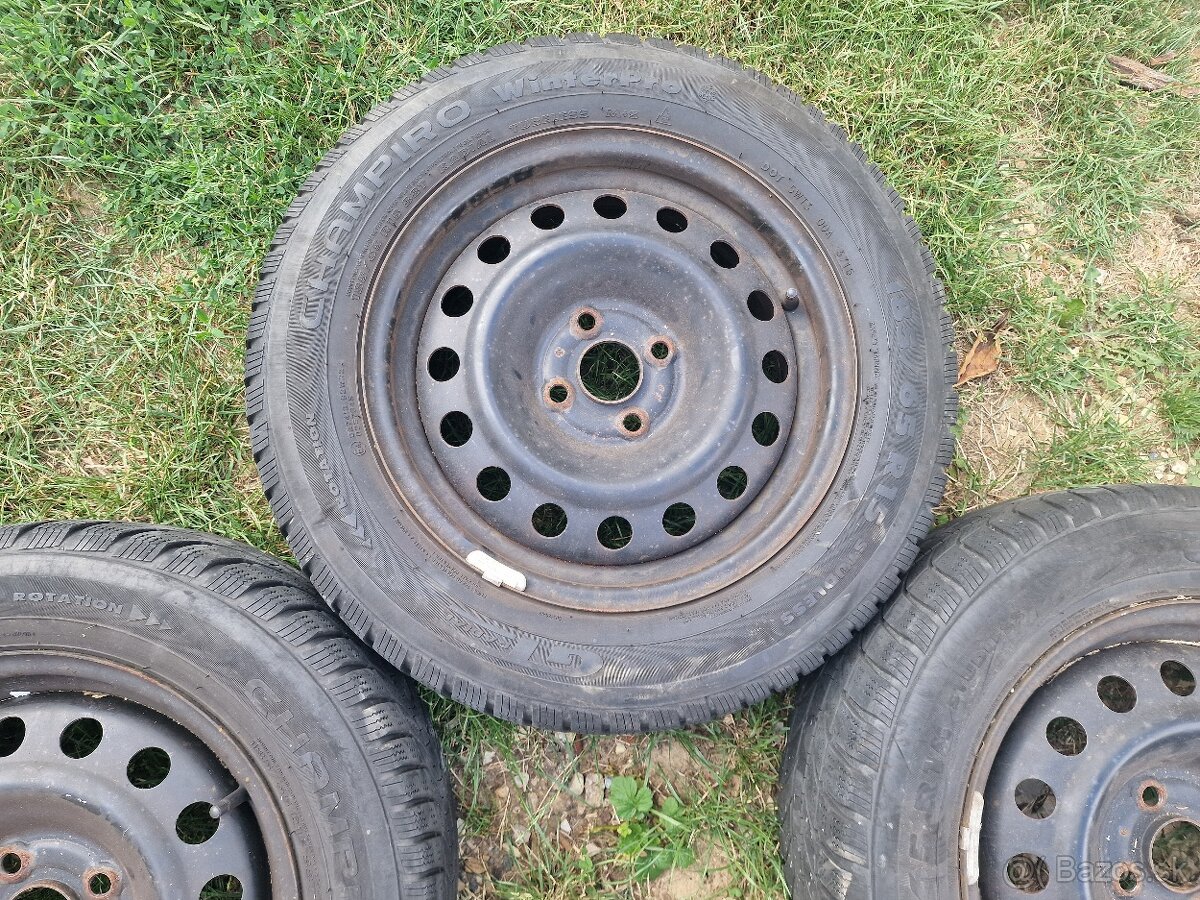 ✅️ Plechové disky 4️⃣x1️⃣0️⃣0️⃣ R1️⃣5️⃣ ❌️ - 5